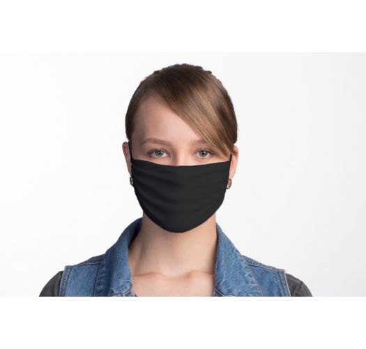 Reusable black face mask - FACE MASK BBS02